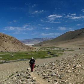 India - Ladakh - Trekking - 046 - leaving camp in the morning - mckaysavage
